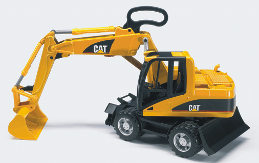 #02446 1/16 Caterpillar Wheeled Excavator
