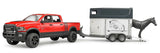#02501 1/16 Dodge Ram 2500 Power Wagon Pickup with Horse Trailer & Horse