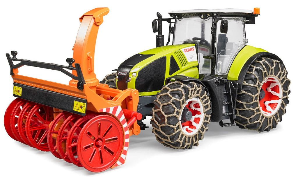#03017 1/16 Claas Axion 950 Tractor with Snow Chains & Snow Blower