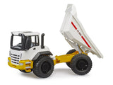 #03420 1/16 White & Yellow Bruder XD 5000 Articulated Dump Truck