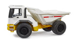 #03420 1/16 White & Yellow Bruder XD 5000 Articulated Dump Truck
