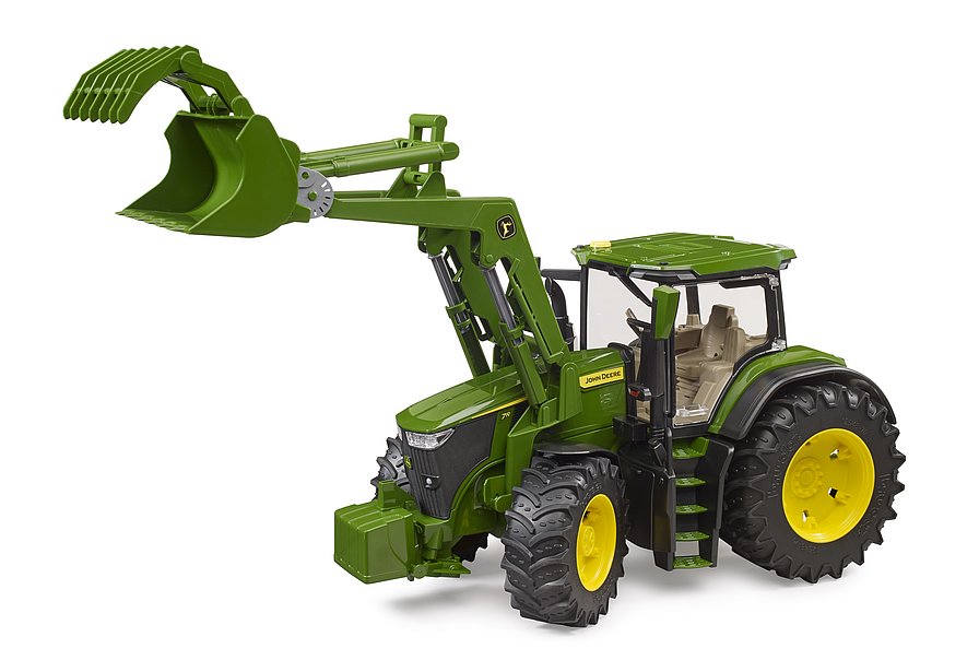 Dantoy Kids Toy Tractor with Rubber Wheels, Made in Denmark Dantoy Kids Toy Tractor with Rubber Wheels, Made in Denmark