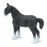#100171 1/87 Black Shire Horse Set