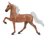 #1055 1/12 Palomino Saddlebred Horse
