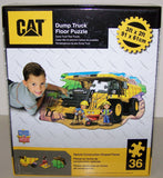#11735 CAT Dump Truck Floor Puzzle, 36-pc.