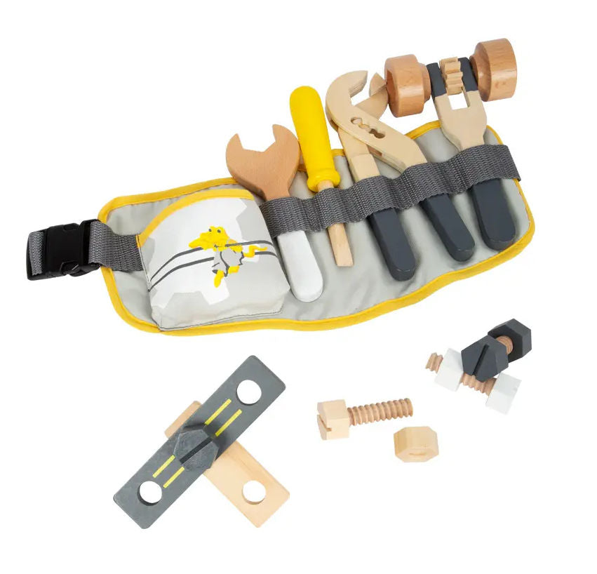 #11807 Wooden Tool Belt Playset