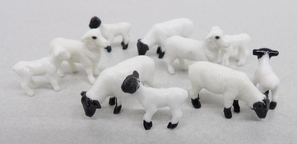 #12743F 1/64 Sheep & Lambs, 10 pc.