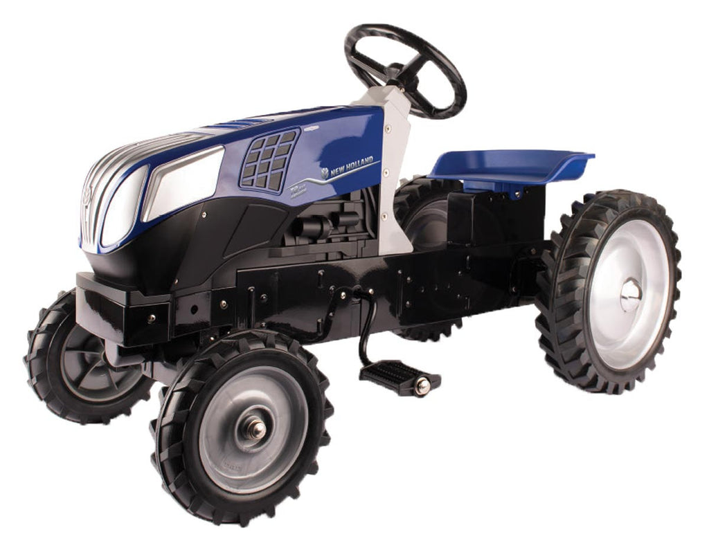 #13967 New Holland T8.410 Blue Power Pedal Tractor