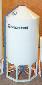 #1620W 1/64 Wheatland Model 1620 Hopper Bottom Grain Bin Kit
