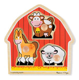 #2054 Barnyard Animals Jumbo Knob Puzzle