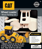 #22040 CAT Wheel Loader Wood Painting Kit