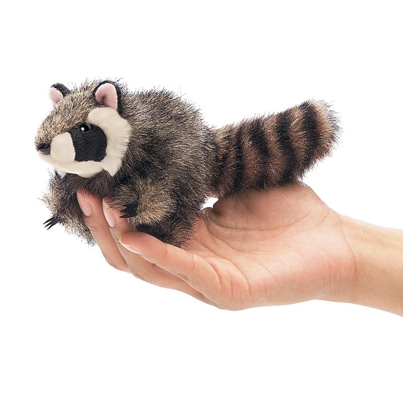 #2646FM Mini Raccoon Finger Puppet