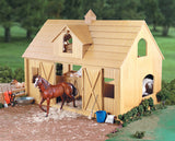 #302 1/9 Deluxe Wood Barn with Cupola