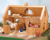 #302 1/9 Deluxe Wood Barn with Cupola
