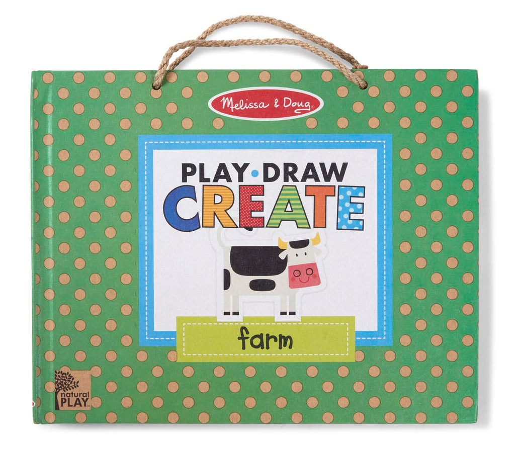 #31325 Natural Play, Draw, Create Farm Fun Reusable Activity Kit