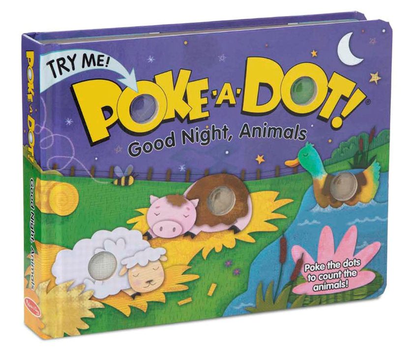 #31343 Good Night, Animals Poke-A-Dot Book