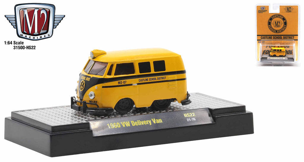 #31500-HS22 1/64 1960 Volkswagen "Shorty" School Bus
