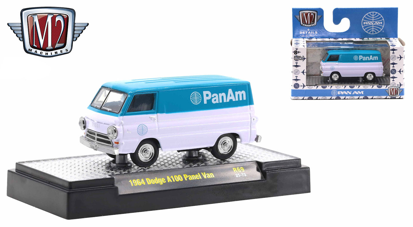 #325694 1/64 PanAm 1964 Dodge A-100 Panel Van