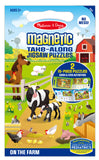 #32832 On The Farm Take Along Magnetic Jigsaw Puzzles