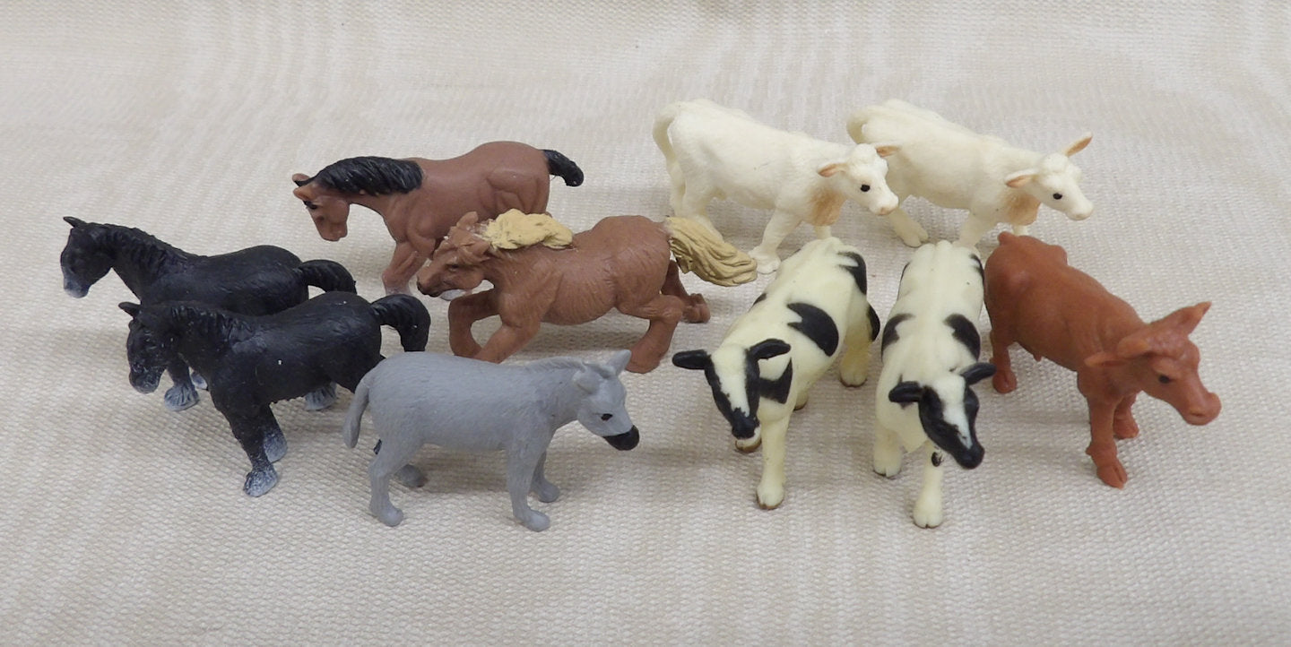#350011 1/87 Farm Animals Assortment, 10 piece - Main Image