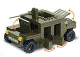 #B0297 Land Forces Military Jeep Building Block Set