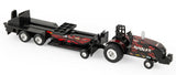 #37941A-1 1/64 Case-IH Red Rumbler Puller Tractor & Sled Set