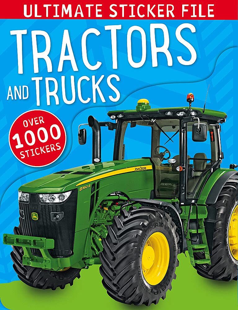 #390352 Ultimate Sticker File Tractors and Trucks Activity Book
