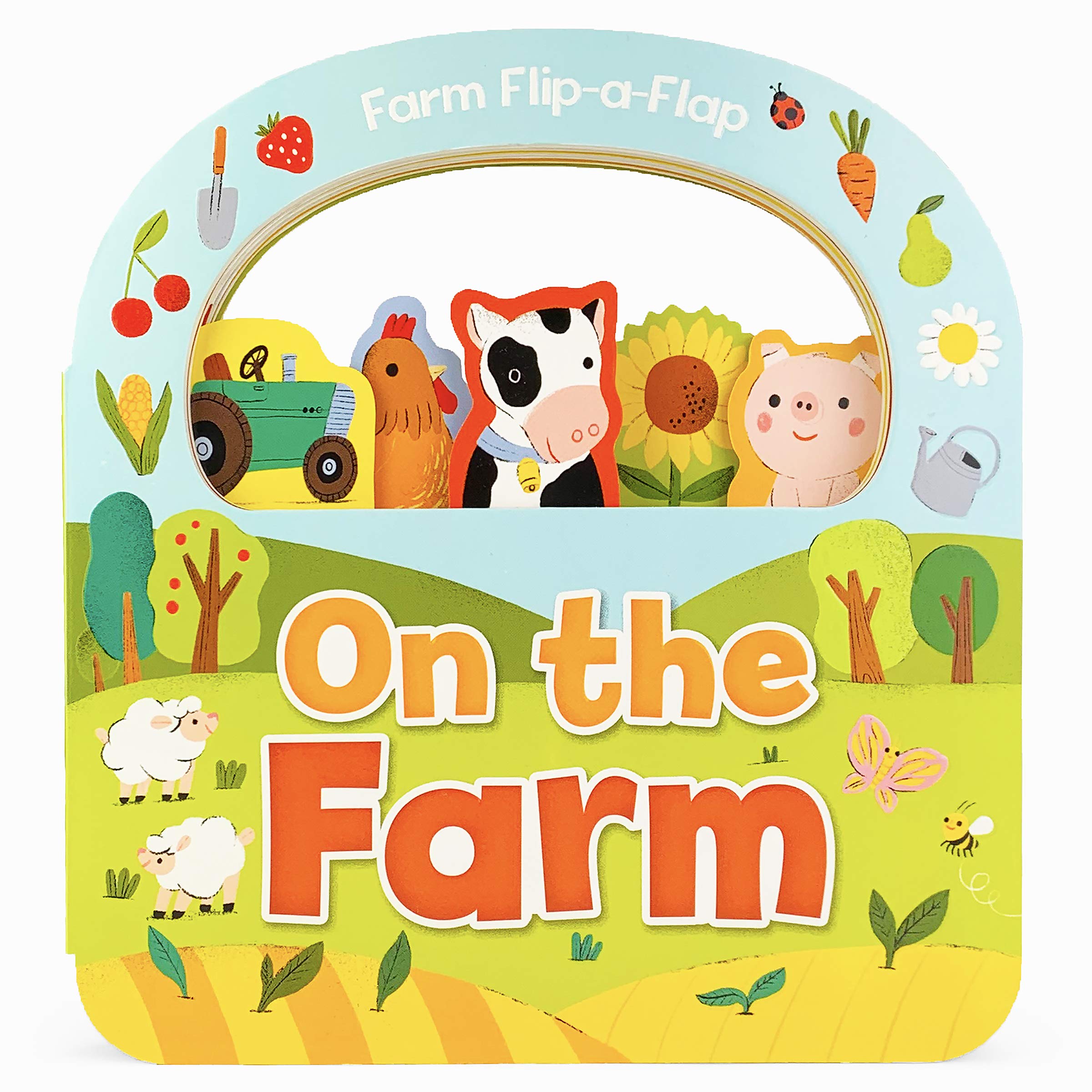 #390817 On the Farm Flip-a-Flap Board Book