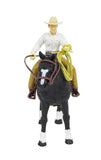 #407BC 1/20 Cowboy with Horse & Saddle