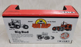 #4199 1/64 Big Bud 525/84 4WD Tractor with Blade & Single Wheels, Industrial Orange