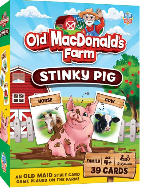 #42223 Old MacDonald's Farm Stinky Pig Card Game