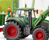 #42379 1/20 Farm World Tractor with Wagon Set