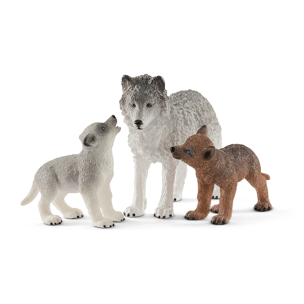 #42472 Mother Wolf and Pups Set