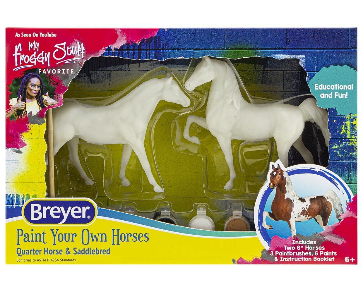 #4260 Paint Your Own Horse - Quarter Horse & Saddlebred