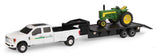 #45651 1/64 John Deere 530 Tractor with Ford F-350 Dually Pickup & 5th Wheel Trailer Set
