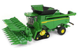 #45747 1/64 John Deere X9 1100 Combine with Front Tracks Prestige Collection