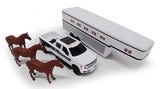 #46800 1/32 Ford F-350 Pickup with Horse Trailer and Horses