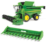 #47101 1/16 John Deere S690 Combine with Grain and Corn Heads