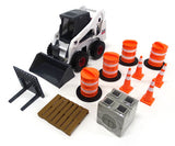 #47259 1/16 Big Farm Bobcat S450 Skid Steer Loader with Accessories