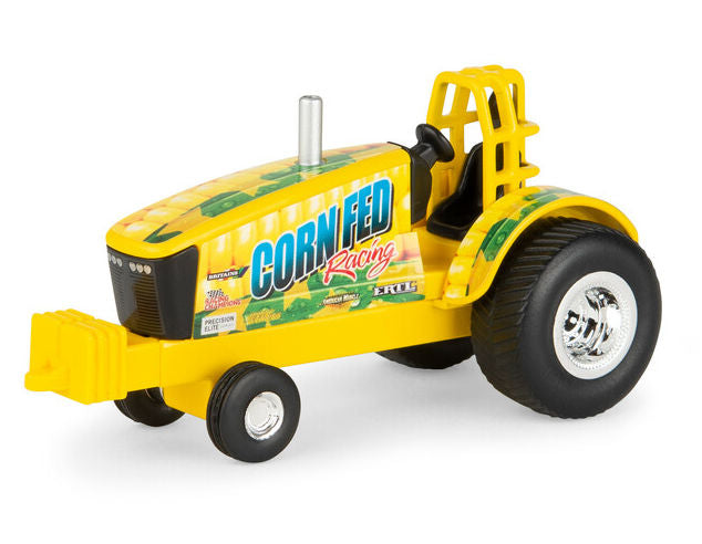 #47495 1/64 "Corn Fed" Yellow Puller Tractor
