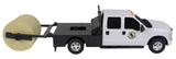 #474BC 1/20 Ford F-350 Flatbed Truck with Bale Squeeze