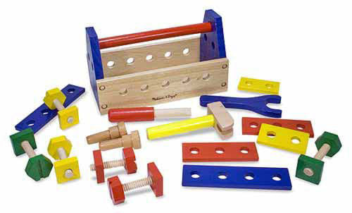 #494 Classic Wooden Take-Along Tool Kit