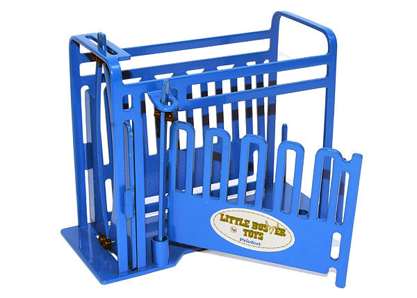 #500237 1/16 Blue Priefert Squeeze Chute | Action Toys