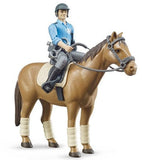 #62507 1/16 Bworld Policeman with Horse