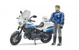 #62731 1/16 Scrambler Ducati Police Motorcycle with Policeman