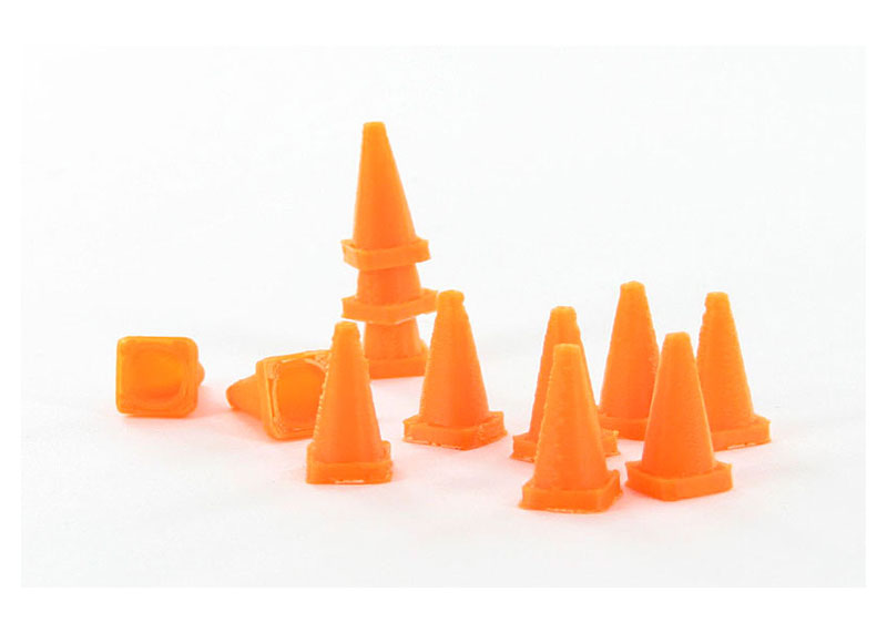 #64-110-OR 1/64 Traffic Cone Set, Orange - 18 pc.