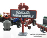 #64-622-R 1/64 Red Reliable Farm Supply Sign