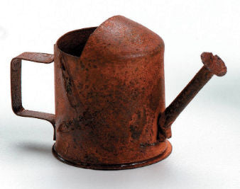 #6552-73 Rusted Metal Watering Can