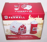 #6867 IH Farmall Barn & Silo Salt & Pepper Shaker Set