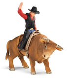 #72120S Bull Rider with Rodeo Bull Set